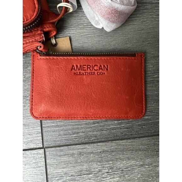 American Leather Co. Vintage Leather Crossbody - Kansas Whiskey Color - Picture 8 of 10